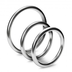 Conjunto Metaleros de Anillos para el Pene en Metal CRUSHIOUS