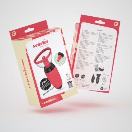 Bomba Estimuladora Vulvar Scarlet de CRUSHIOUS