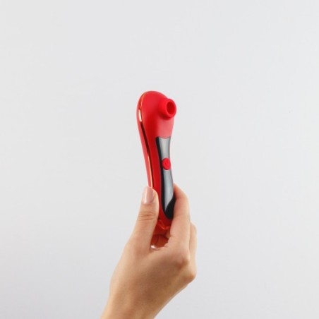 Succionador estimulador clitoriano Éxtasis Escarlata Espectacular