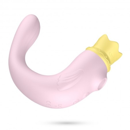 Estimulador Triple Hiri de Crushious: Aventuras Submarinas en Rosa  quieras