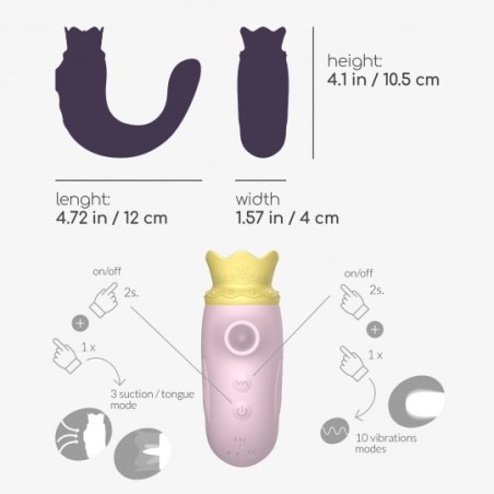 Estimulador Triple Hiri de Crushious: Aventuras Submarinas en Rosa Genial