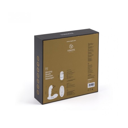 VIBRADOR PROSTÁTICO P3 CONTROL REMOTO ELEGANTE EMPAQUE