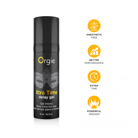 Gel Retardante Xtra Time 15 ML