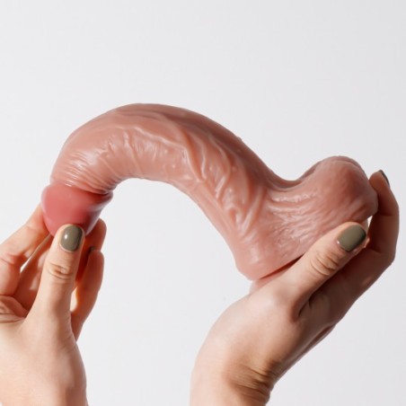 Dildo de Silicona Líquida Inviktus 8,5 Crushious Piel Flexibilidad Real