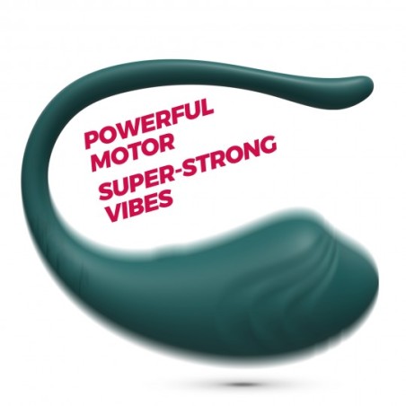 Huevo Vibrador Recargable con Mando a Distancia Tamago Crushious Esmeralda Espectacular