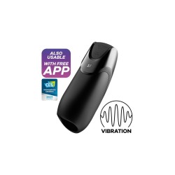 Satisfyer Men Vibration+ App Black