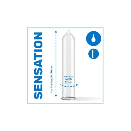 PASANTE PRESERVATIVO SENSITIVE ULTRAFINO 12 UDS Características Técnicas