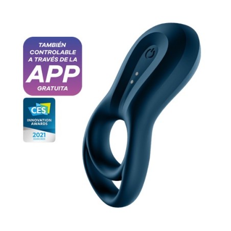ANILLO VIBRADOR EPIC DUO CON APP SATISFYER FÁCIL USO