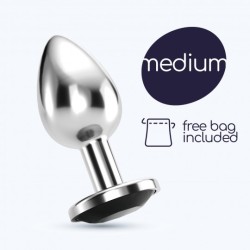 Crushious Plug Anal Joya Bijou Metálico Mediano