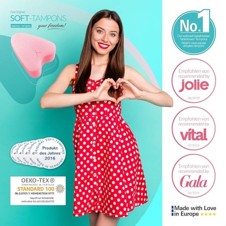 Tampones Soft-Tampons Normal Caja de 50 Unidades | Mascondon