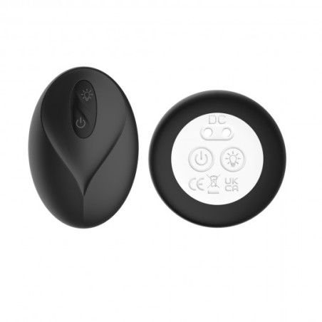 Plug Anal Australis  con LED y Mando a Distancia Crushious Uso inagotable