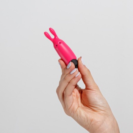 O-Pet Conejo Vibrador con 10 Modos de Vibración Rosa Crushious Práctico