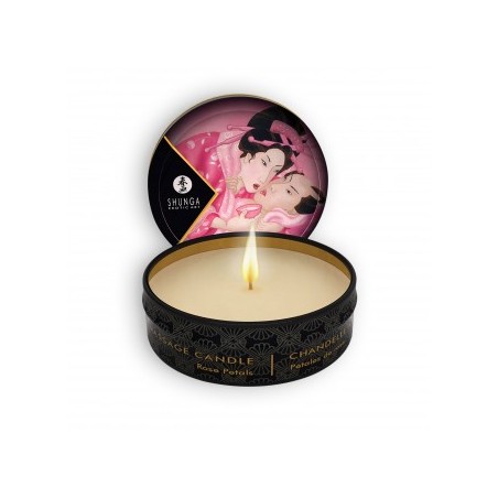 Vela de Masaje Afrodisíaca Pétalos de Rosa 30ml | Mascondon |
