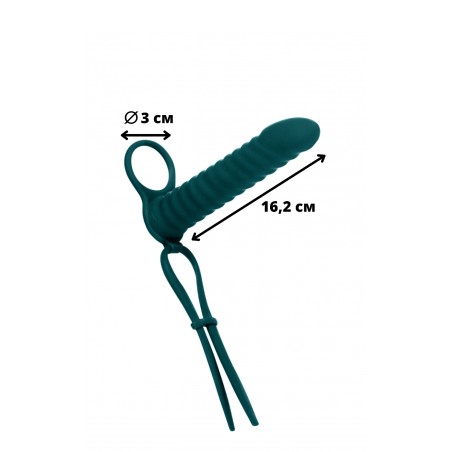 Strap-on Pure Passion Rori Green | Placer y Versatilidad en un Solo Juguete Tamaño apropiado