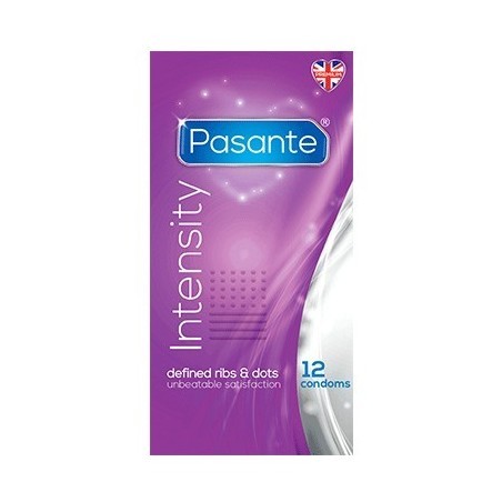 Preservativos Estimulantes Pasante Intensity 12 uds Mucho placer