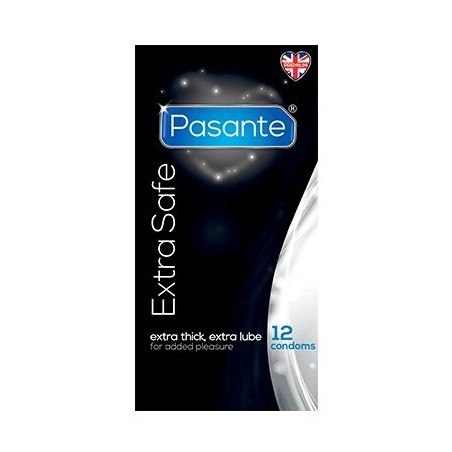 Preservativos Extra Seguros Pasante Extra Safe 12 uds