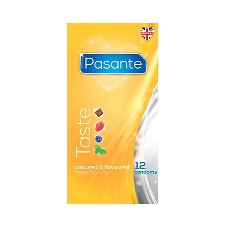 Preservativos Sabores Pasante Taste 12 uds
