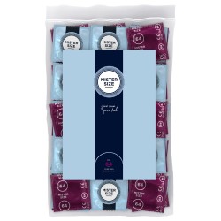 Paquete de 100 Preservativos Mister Size 64 mm