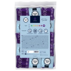 Paquete de 100 Preservativos Mister Size 69 mm