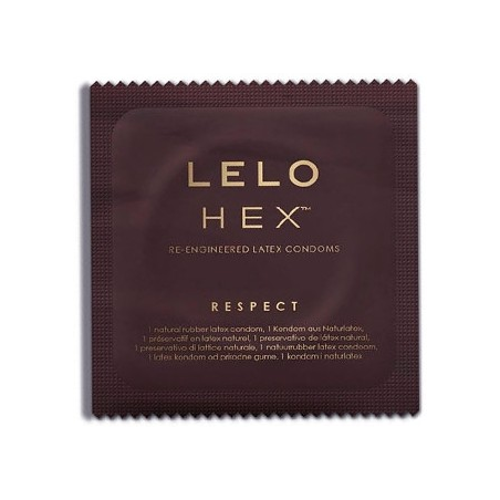Preservativos LELO HEX XL: Caja de 36 Unidades | Protección Premium y Sensibilidad Únic