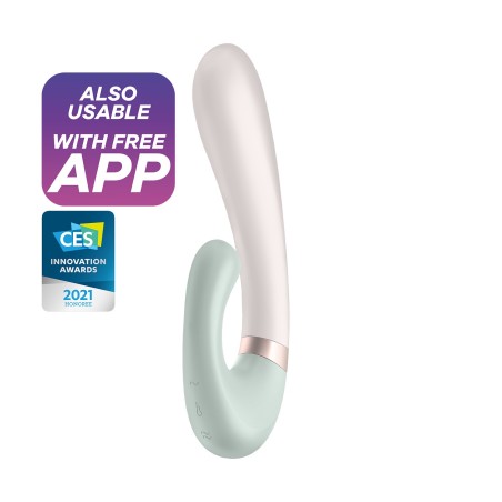 Vibrador Heat Wave con App Satisfyer Verde – El placer más innovador.