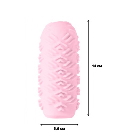 Masturbador Marshmallow Maxi Juicy Rosa – Placer suave y flexible. Tamaño perfecto.
