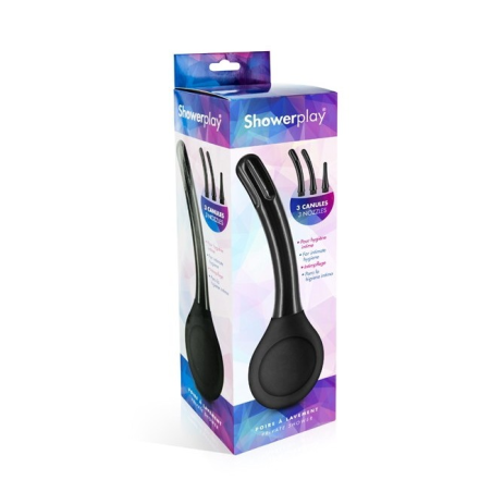 Enema para Limpieza Anal con Tres Cabezales - Higiene Intima Completa y Especial