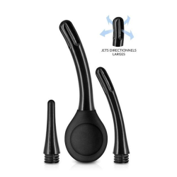 Enema para Limpieza Anal con Tres Cabezales - Higiene Intima Completa