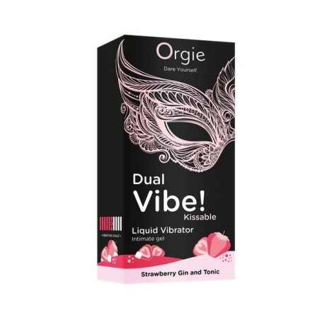 Orgie Vibrador Líquido Besable Dual Vibe Strawberry Gin & Tonic - Estímulo y Placer en Cada Gota oferta