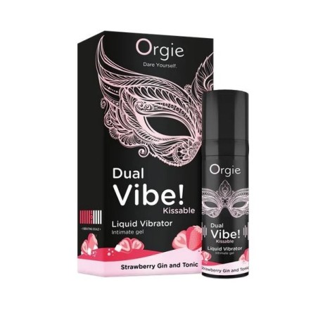 Orgie Vibrador Líquido Besable Dual Vibe Strawberry Gin & Tonic - Estímulo y Placer en Cada Gota regalo