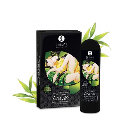 Gel Sensibilizante para Parejas Lotus Noir 60 ml – Conexión más profunda Único