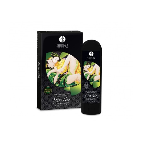 Gel Sensibilizante para Parejas Lotus Noir 60 ml – Conexión más profunda Fascinante