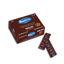 SENSITEX XL KING SIZE 144 CONDONES NATURALES
