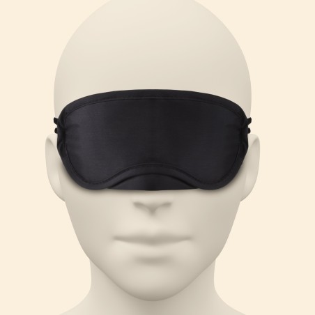 Crushious Antifaz de Satén Negro – Sensualidad en Cada Caricia Oferta