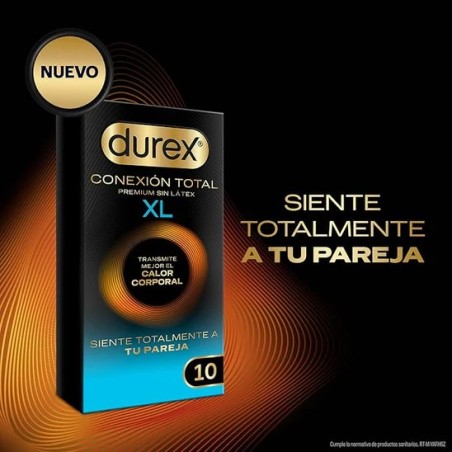 Durex Conexión Total  XL 10 uds, ultra fino sin látex | Mascondon |