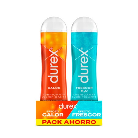 Durex Play Duplo Frio y Calor Lubricante Pack 2x50ml