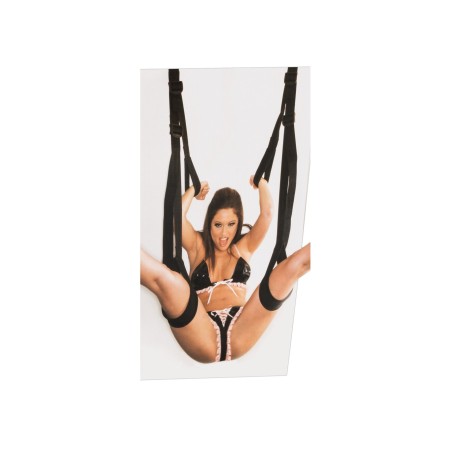 Fetish Fantasy Door Swing Black Columpio de Puerta – Transforma Tu Puerta en un Juego de Placer entrega discreta