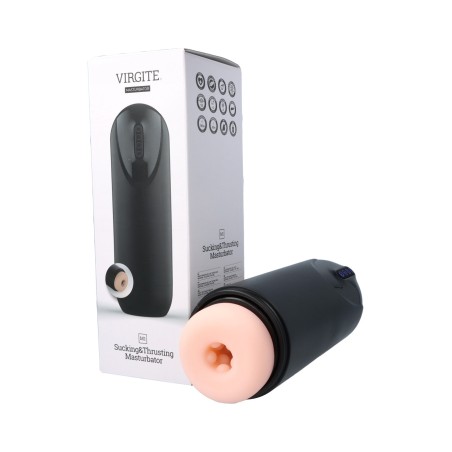 Detalle de la manga de TPE extraíble del M1, material suave para sensación realista y limpieza fácil