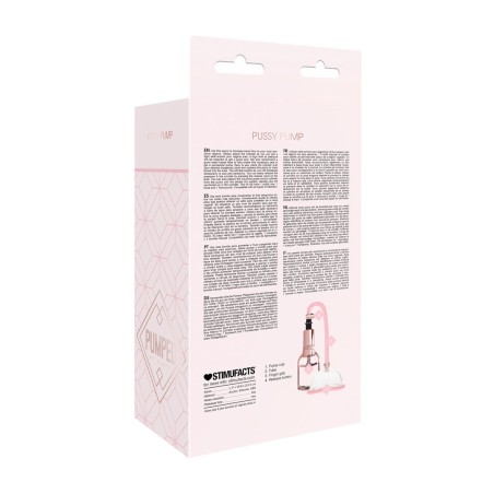 Detalle de la ventosa acrílica sellada; usar lubricante base agua para un vacío eficaz y mayor sensibilidad íntima