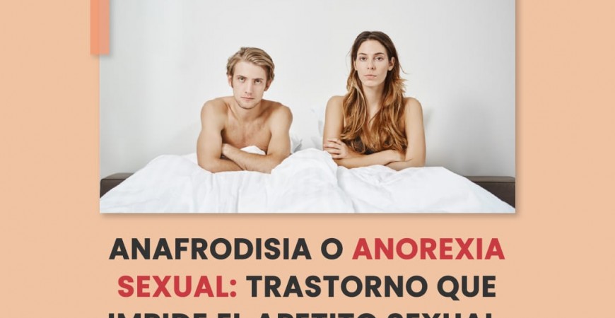 ¿ sabías que hay un trastorno que impide el apetito sexual ?