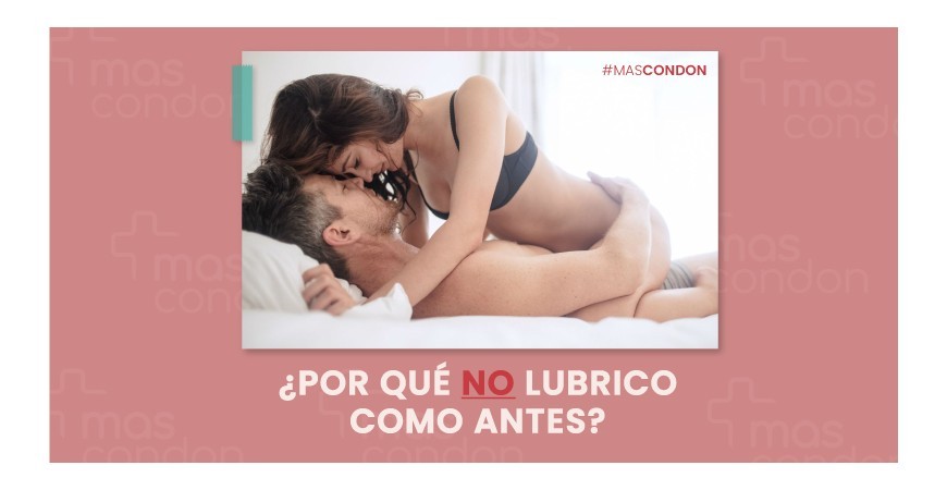 ¿Por qué NO lubrico como antes?