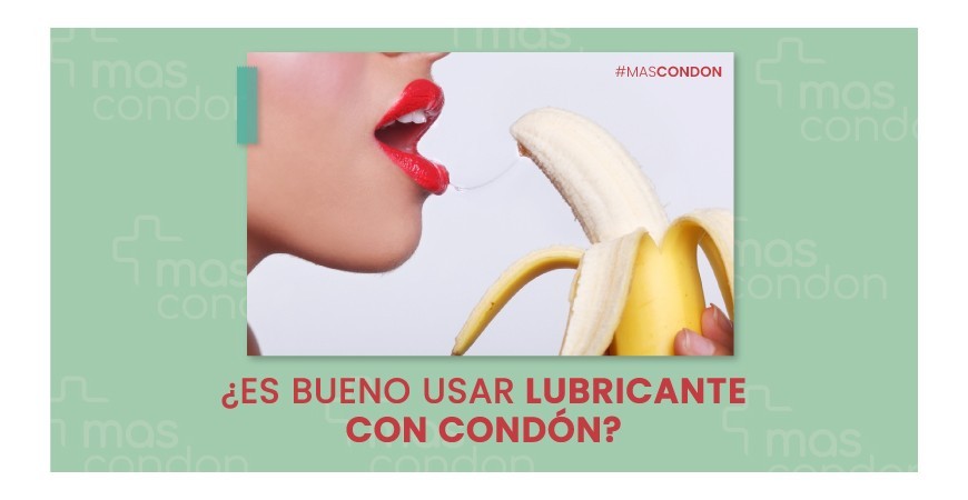 ¿Es bueno usar lubricante con condón?