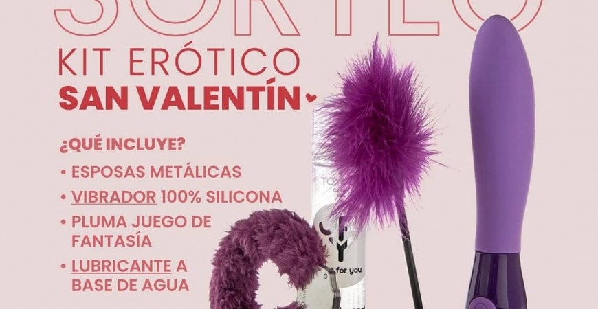 Sorteo kit erótico por San Valentín 